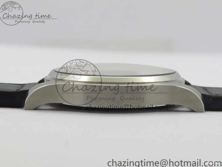 MIROTIME 0224 Soft MARK XVIII IW327001 SS FKF 1:1 Best Edition Black Dial On Black Leather Strap 7119